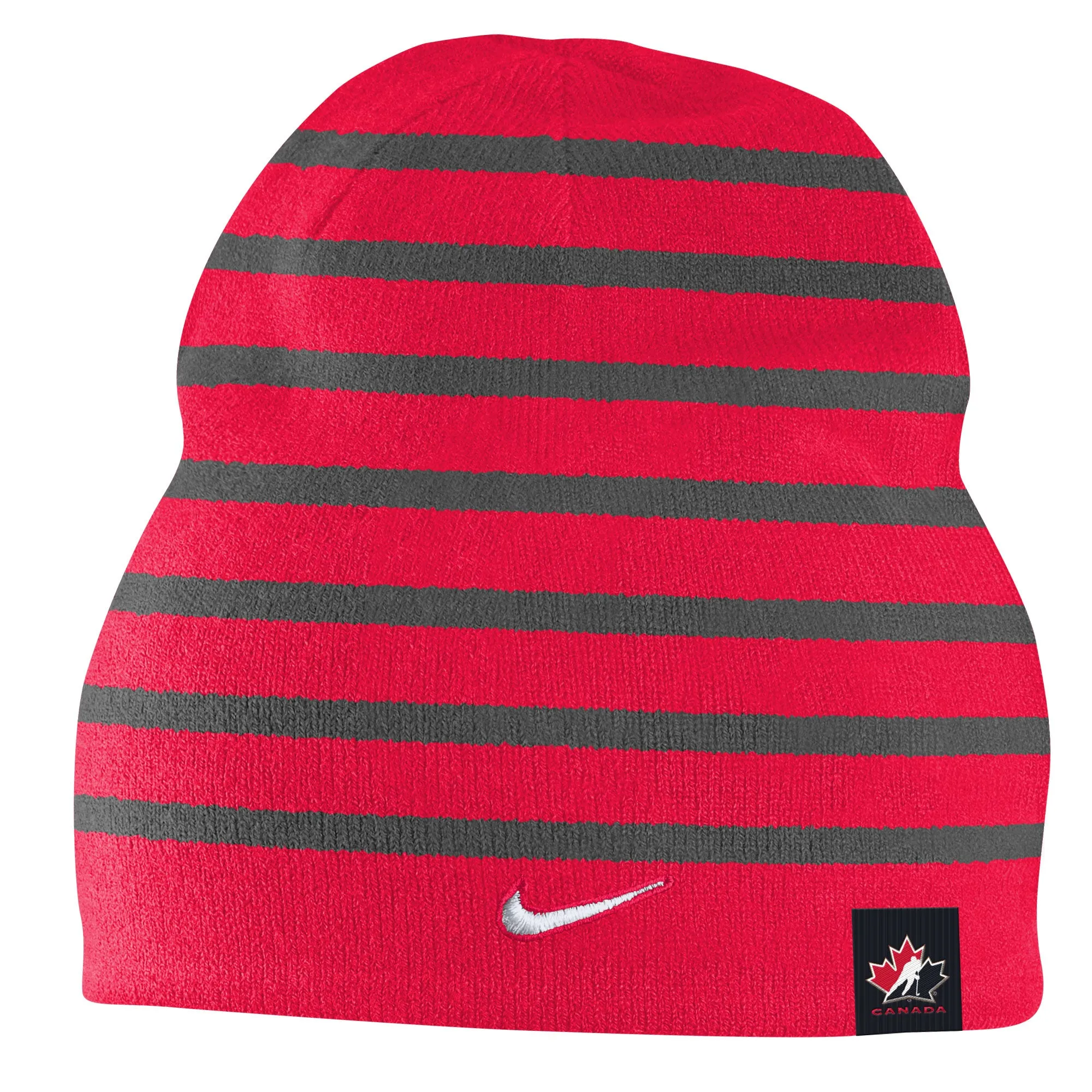 2018 Team Canada IIHF Olympics WJC Hockey Reversible Beanie Toque
