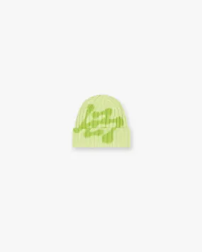 247 Heavy Rib Beanie - Shadow Lime
