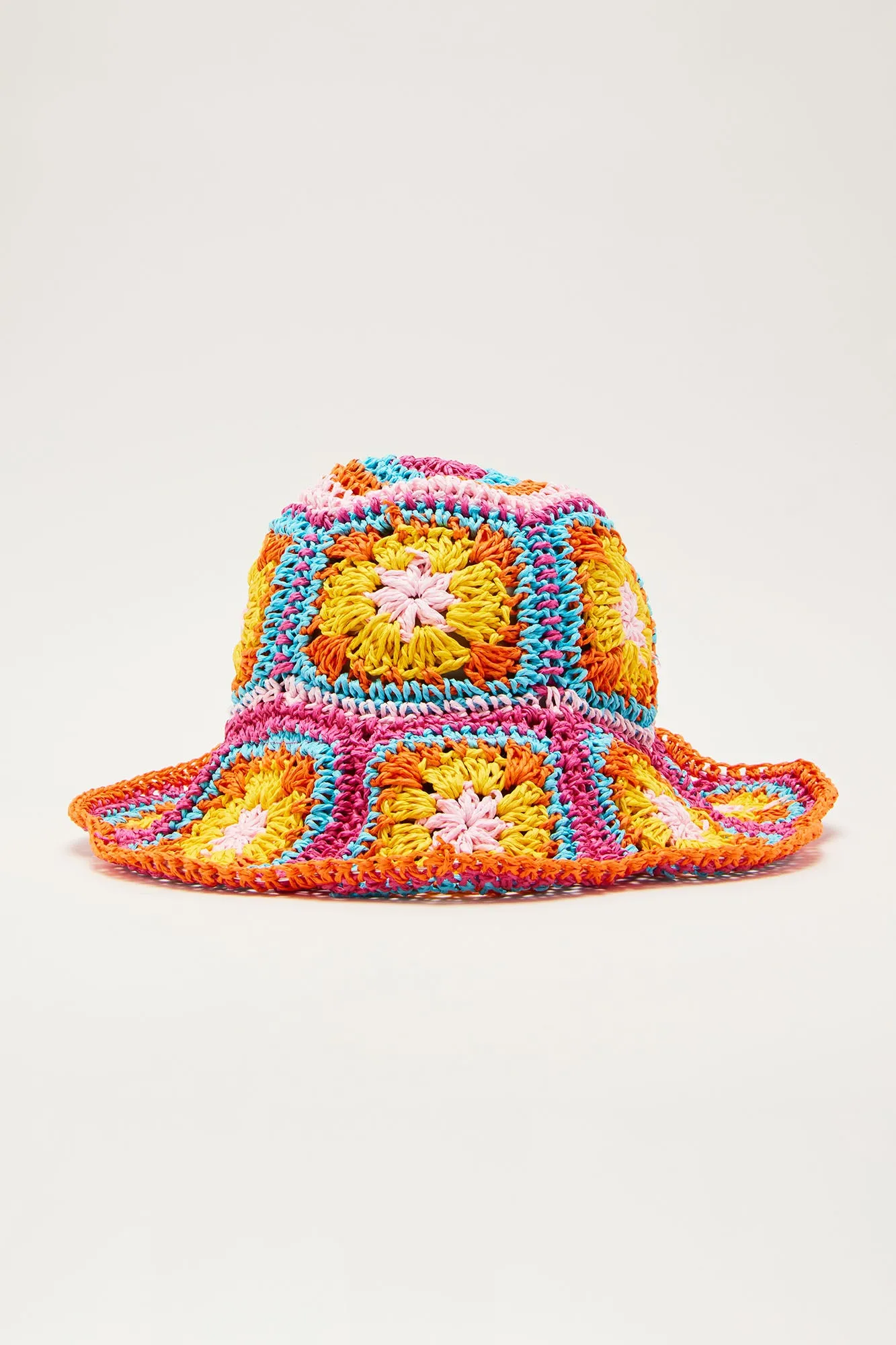 70s Chic Bucket Hat - Multi Color