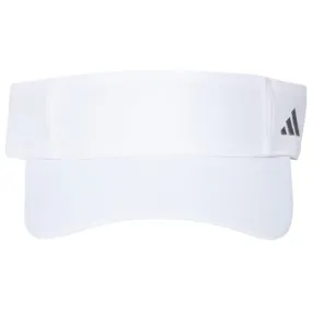 Adidas White Sustainable Performance Visor