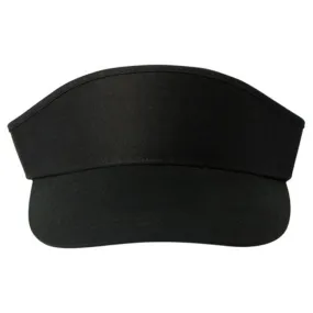 AHEAD Black Traditional Golf Visor