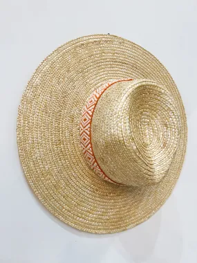 Aztec Straw Hat