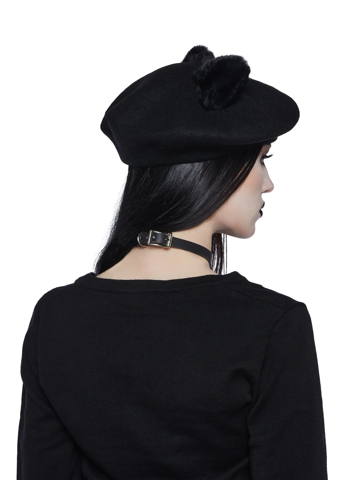 Barely Feral Pierced Beret