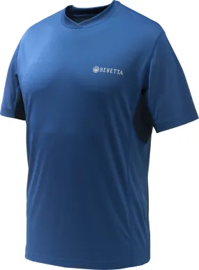 Beretta Unisex Flash Tech T-Shirt Blue Beret | Buy Beretta Unisex Flash Tech T-Shirt Blue Beret here | Outnorth