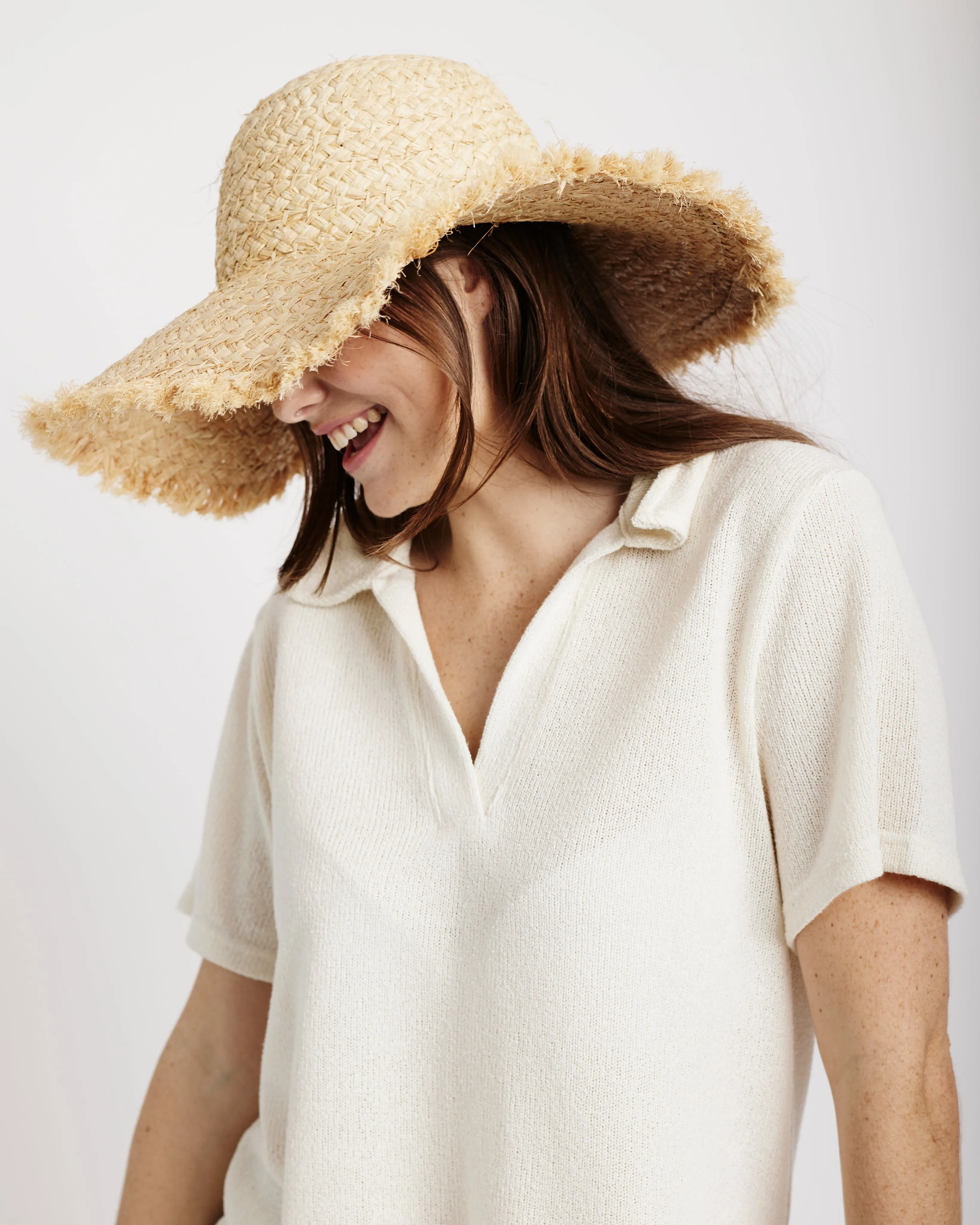 Big Straw Hat in Natural