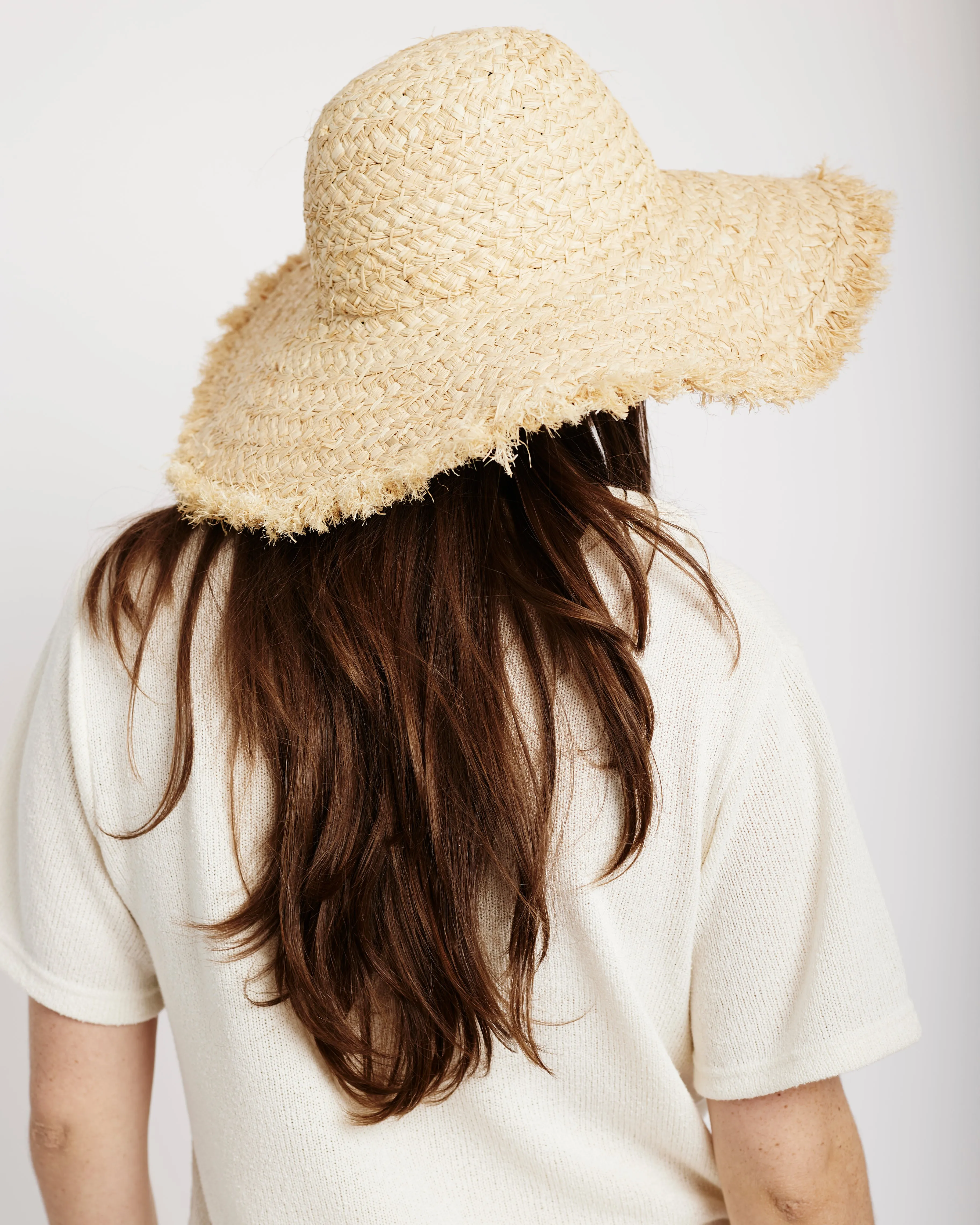 Big Straw Hat in Natural