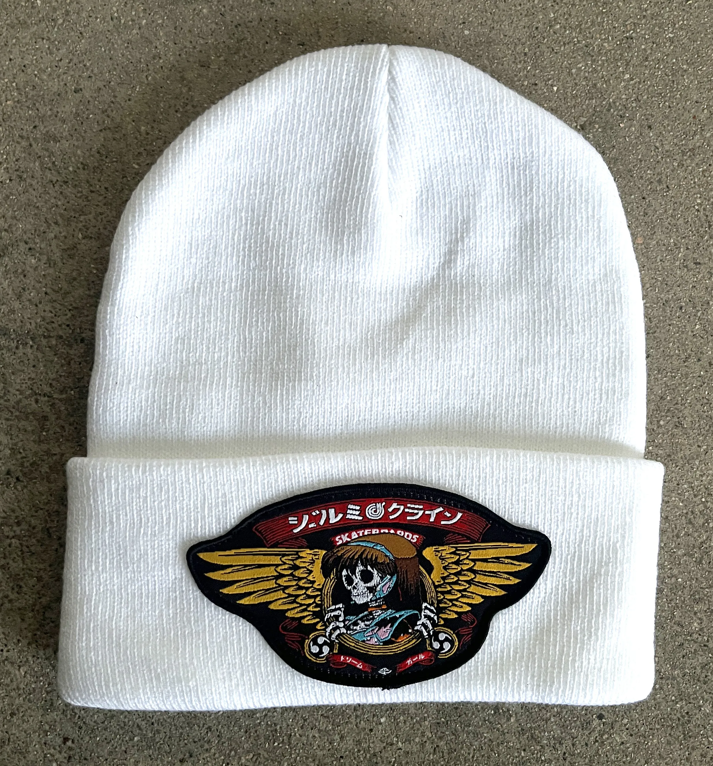 dream wings beanie - WHITE