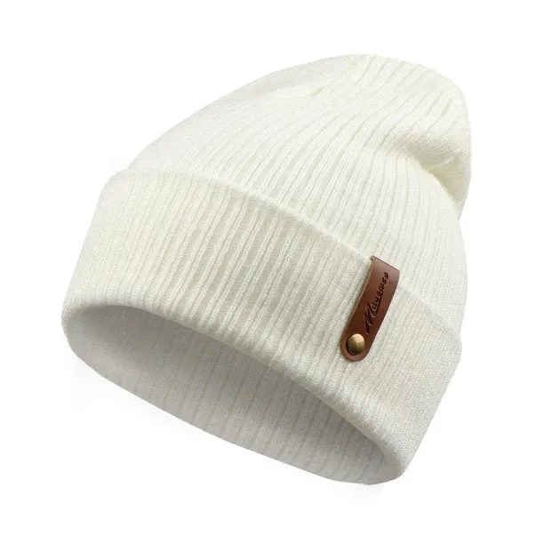 Fantaslook Womens Knit Beanie Hat Winter Hats for Women Men Soft Warm Unisex Cuffed Beanie