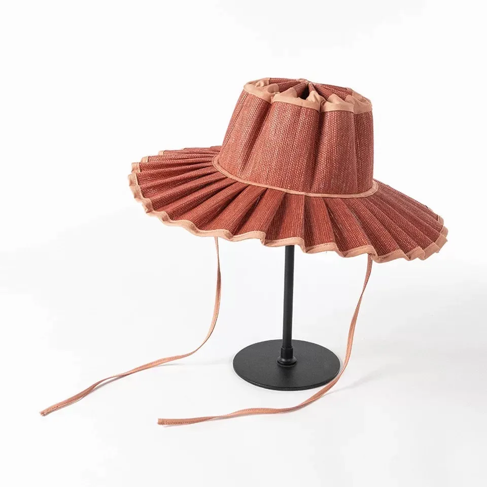 Foldable Paper Straw Hat ADULT/KIDS