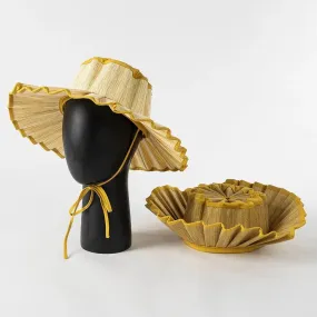Foldable Paper Straw Hat ADULT/KIDS