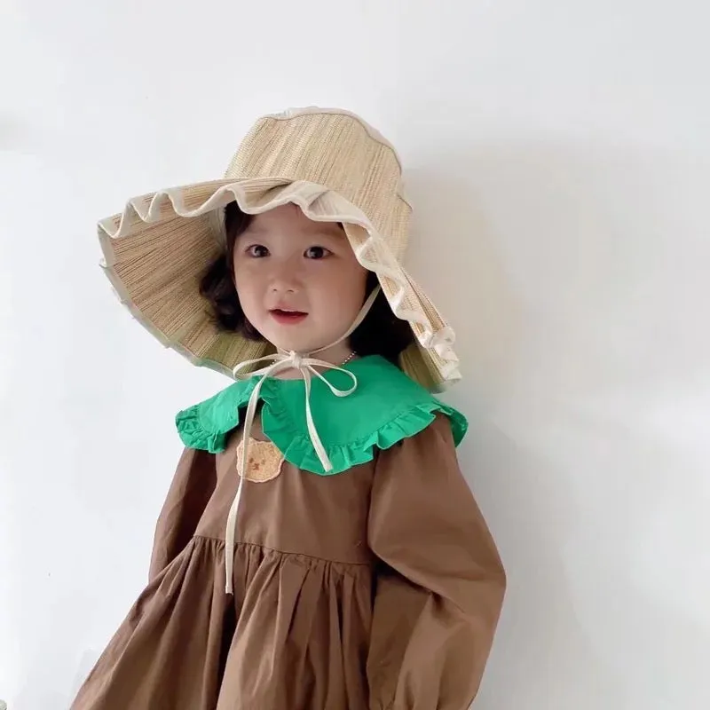 Foldable Paper Straw Hat ADULT/KIDS