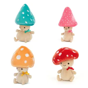 Jellycat Fun-Guy Ozzie Pattie Bertie Robbie