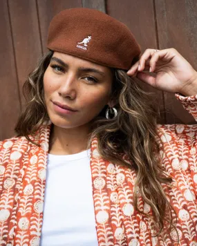KANGOL 504 Cap Mahogany