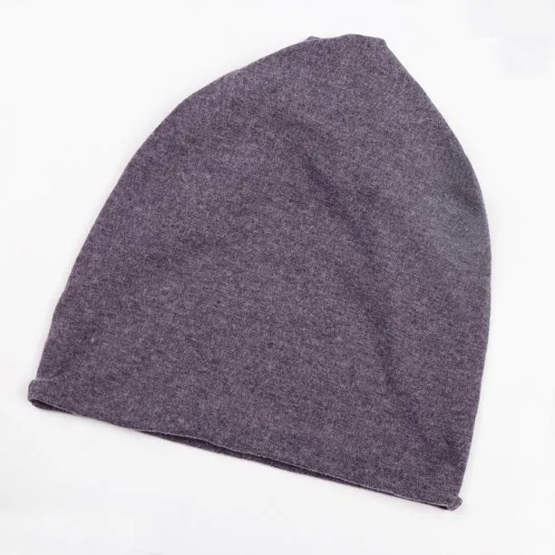 Knit Beanie Hats for Women and Men Lightweight Stretchy Head Wrap Cap