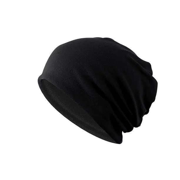 Knit Beanie Hats for Women and Men Lightweight Stretchy Head Wrap Cap