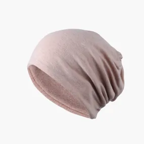 Knit Beanie Hats for Women and Men Lightweight Stretchy Head Wrap Cap