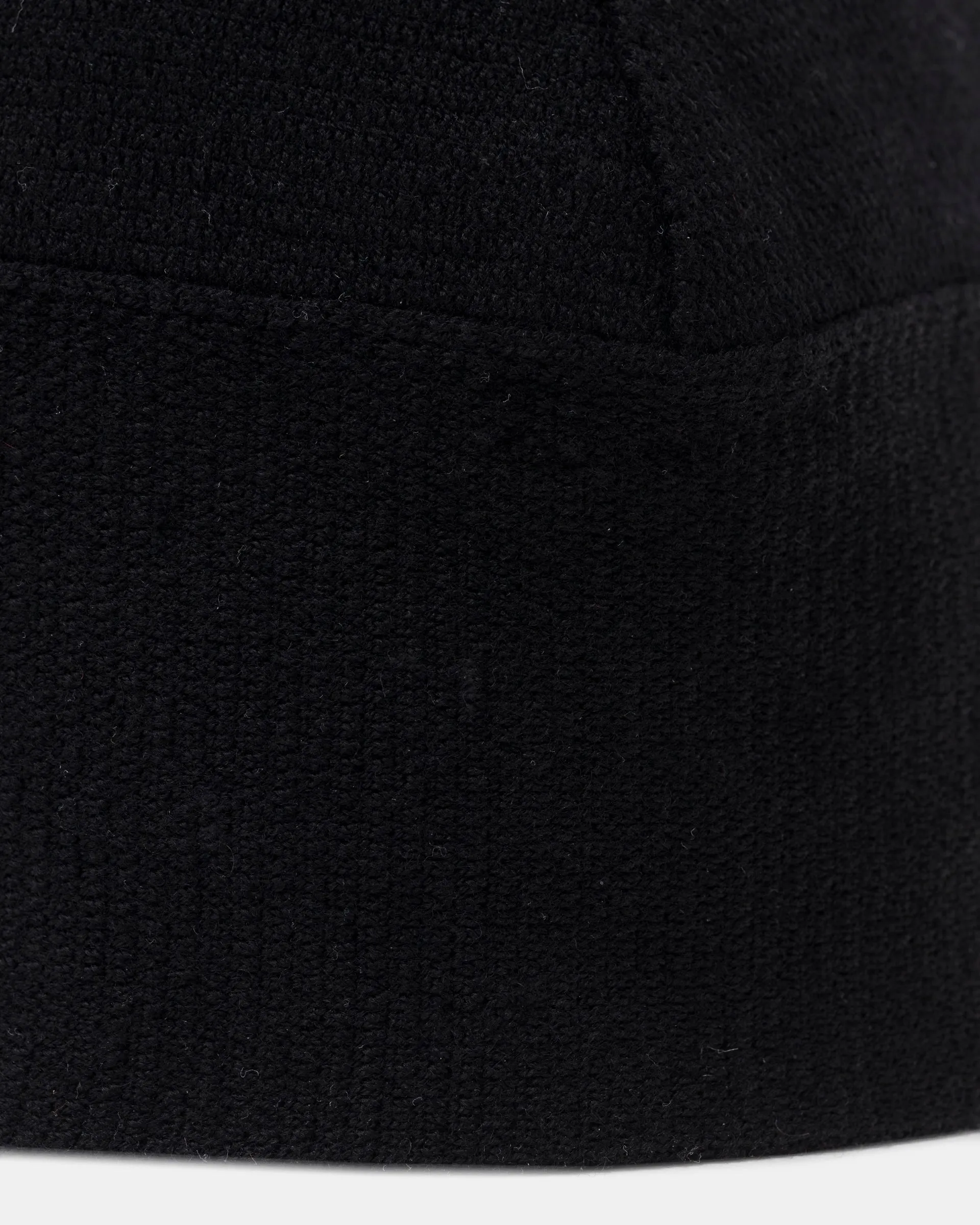 Knitted Beanie in Black