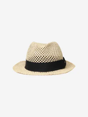 Neutral straw hat