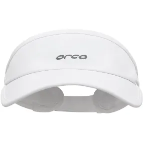 Orca Unisex Running Visor - White