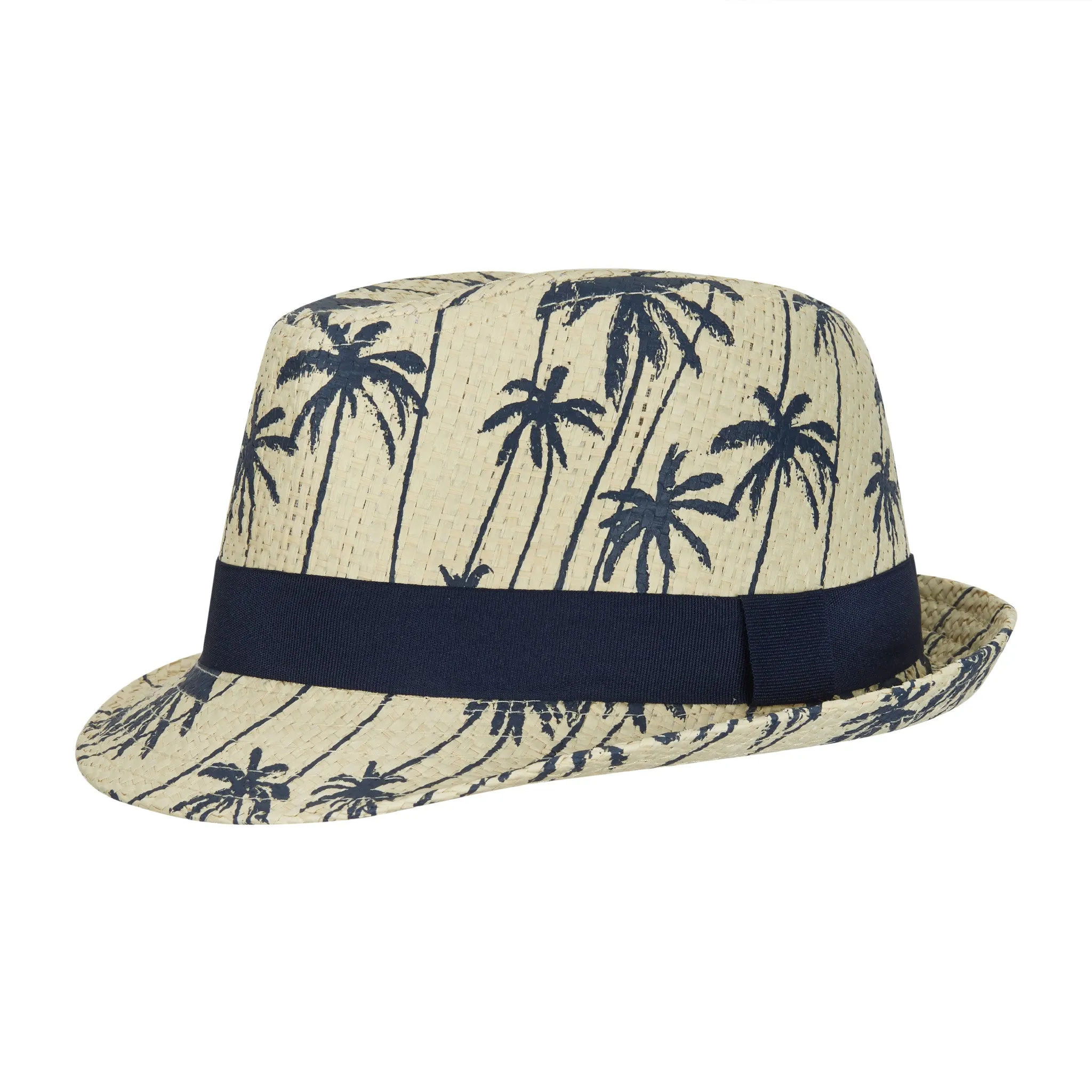 Palm Tree Fedora Hat (Size 2-4 Years)