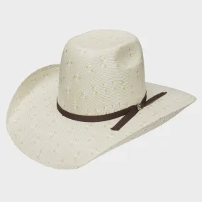 Resistol Hooey Pecos - Natural Green Straw Hat