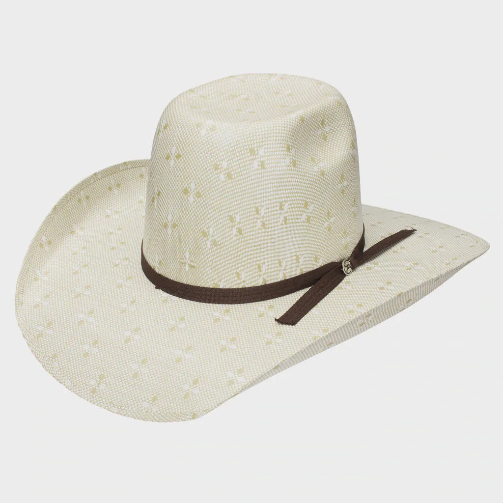 Resistol Hooey Pecos - Natural Green Straw Hat