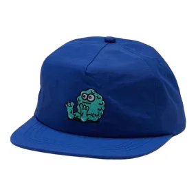 Snot Booger Logo 5 Panel Snapback Blue