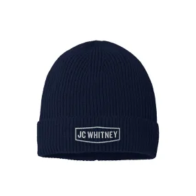 Sustainable Fine Rib Knit Beanie