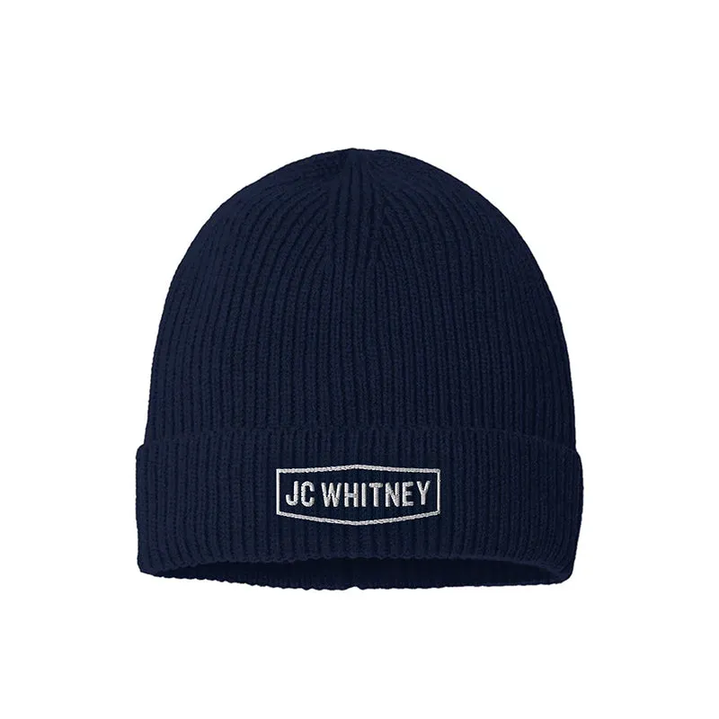 Sustainable Fine Rib Knit Beanie