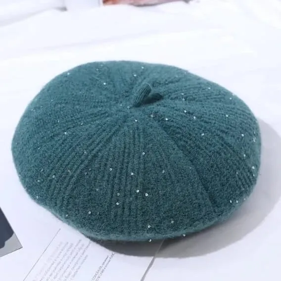Vintage Shiny Beret