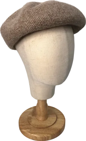 ZARA Beige Wool Beret One Size